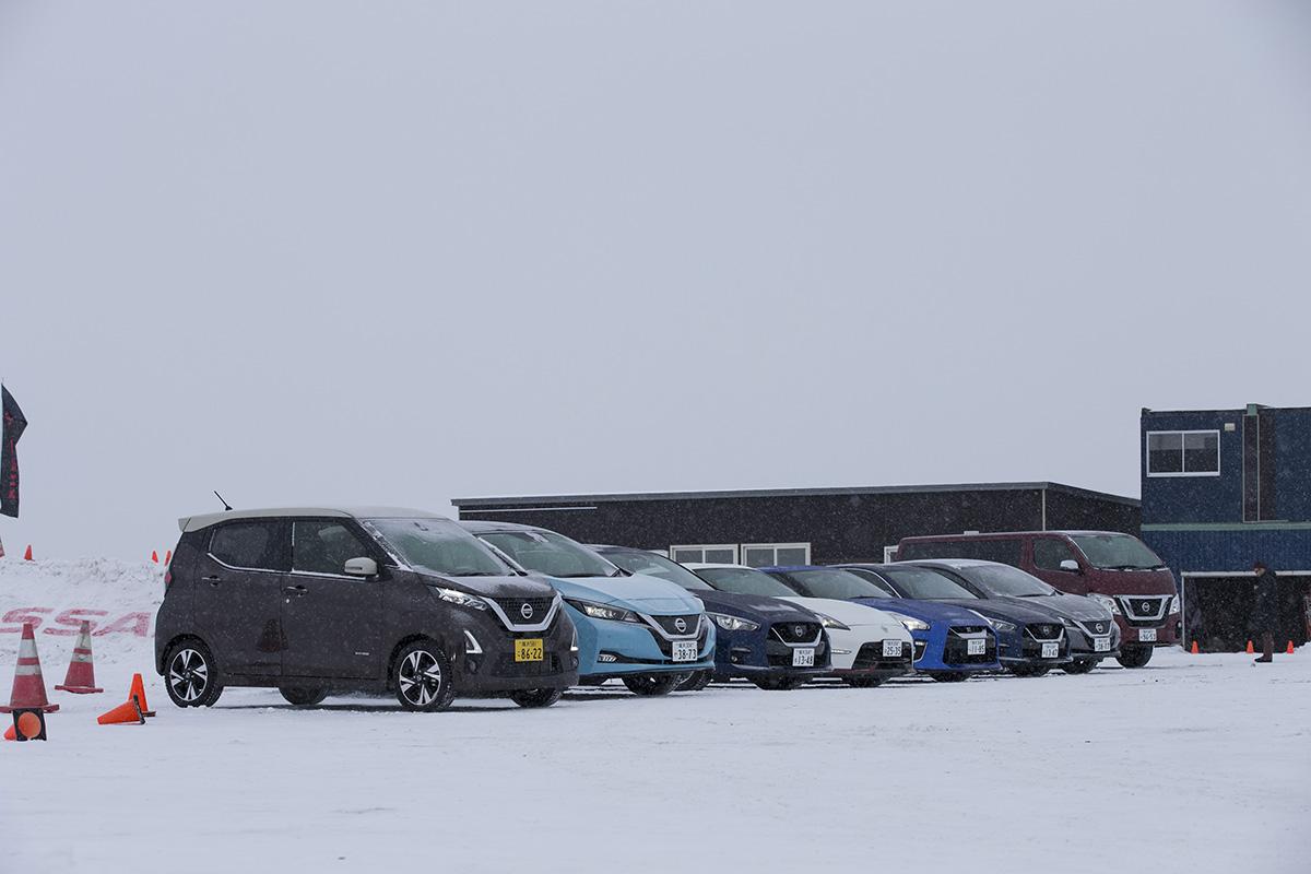 日産車の雪上試乗会 〜 画像313