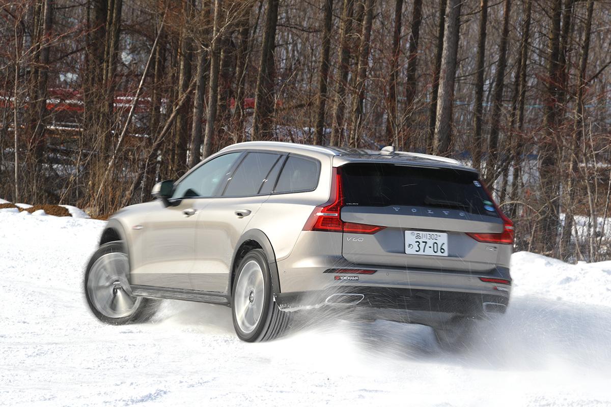 ボルボV60クロスカントリーの雪上試乗 〜 画像3