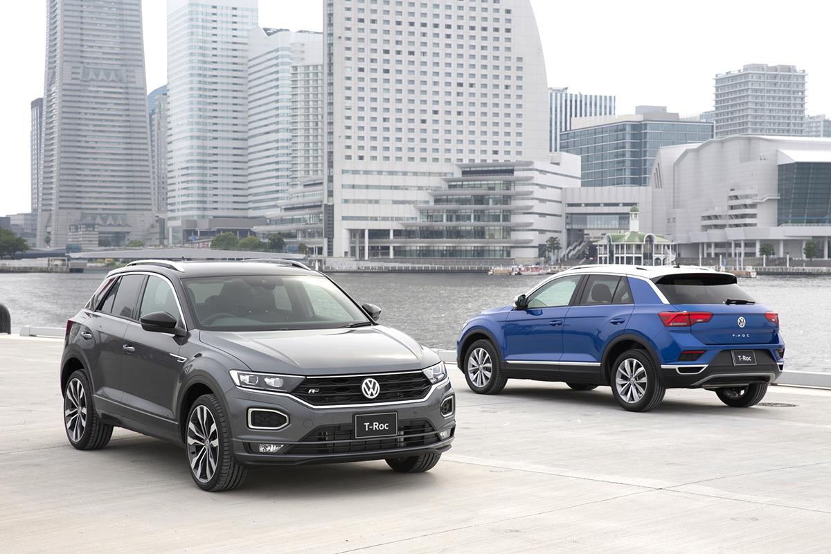ボディサイズはゴルフ並み！　VWの新型SUV「T-ROC」が日本市場で発売