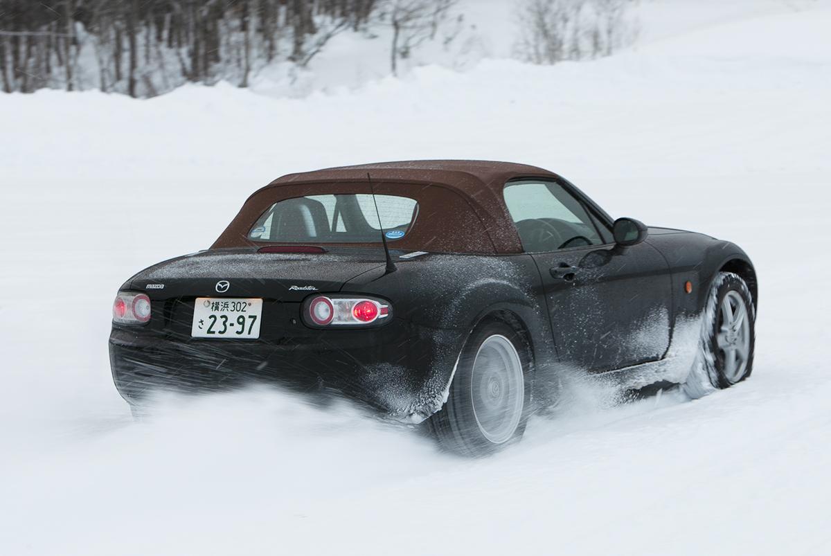 雪道を走るロードスター 〜 画像12