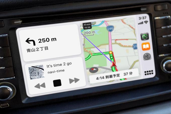 スマホアプリ「カーナビタイム」がApple CarPlayダッシュボードに対応し利便性を向上