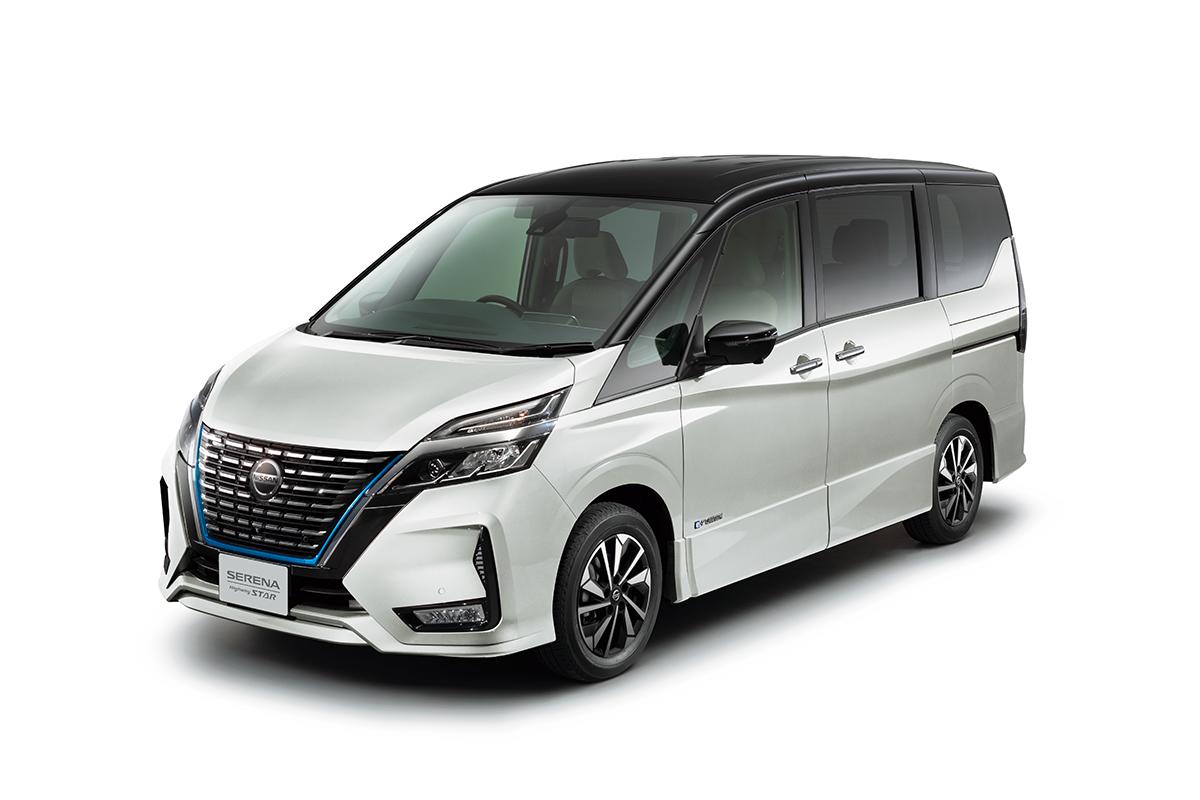 一部仕様変更した日産セレナのスタイリング