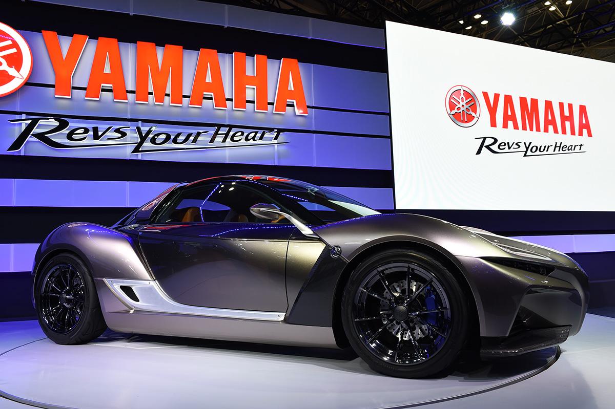 ヤマハが出展したコンセプトカー「スポーツライドコンセプト」