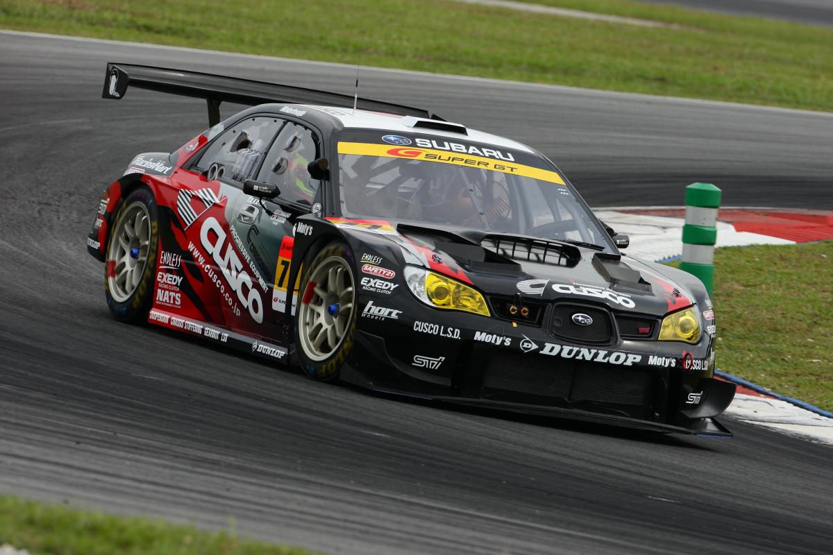 2008年のスーパーGT第４戦セパンを走行するインプレッサ 〜 画像4