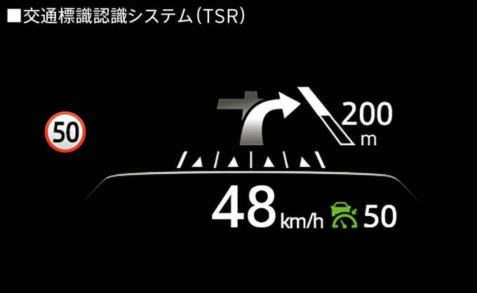 マツダCX-5の交通標識認識システム