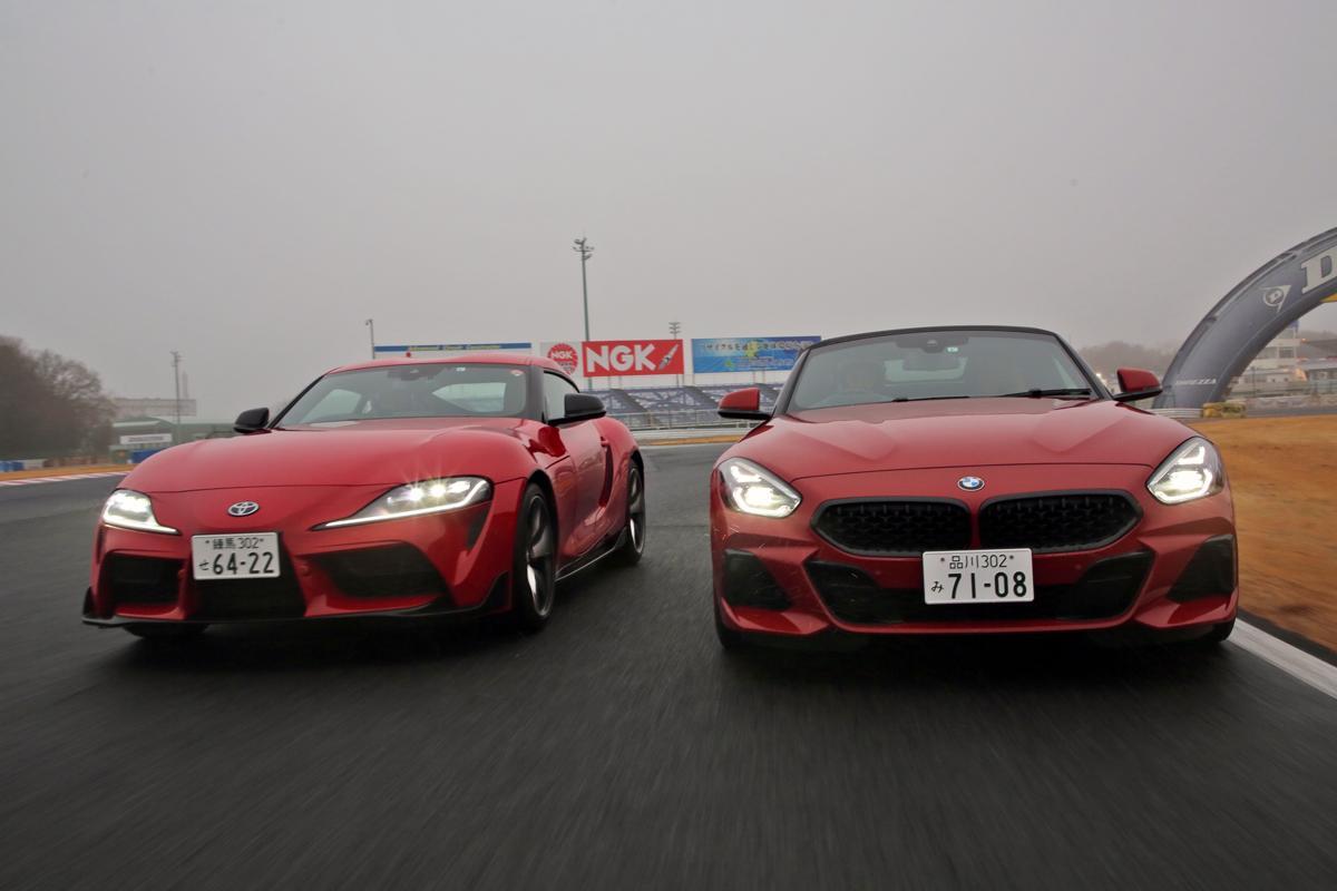 スープラとZ4の走り