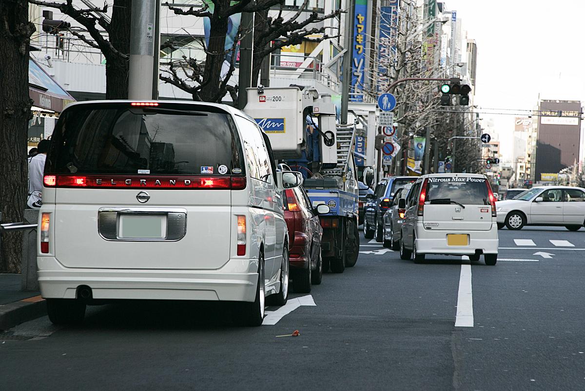 路上駐車のイメージ