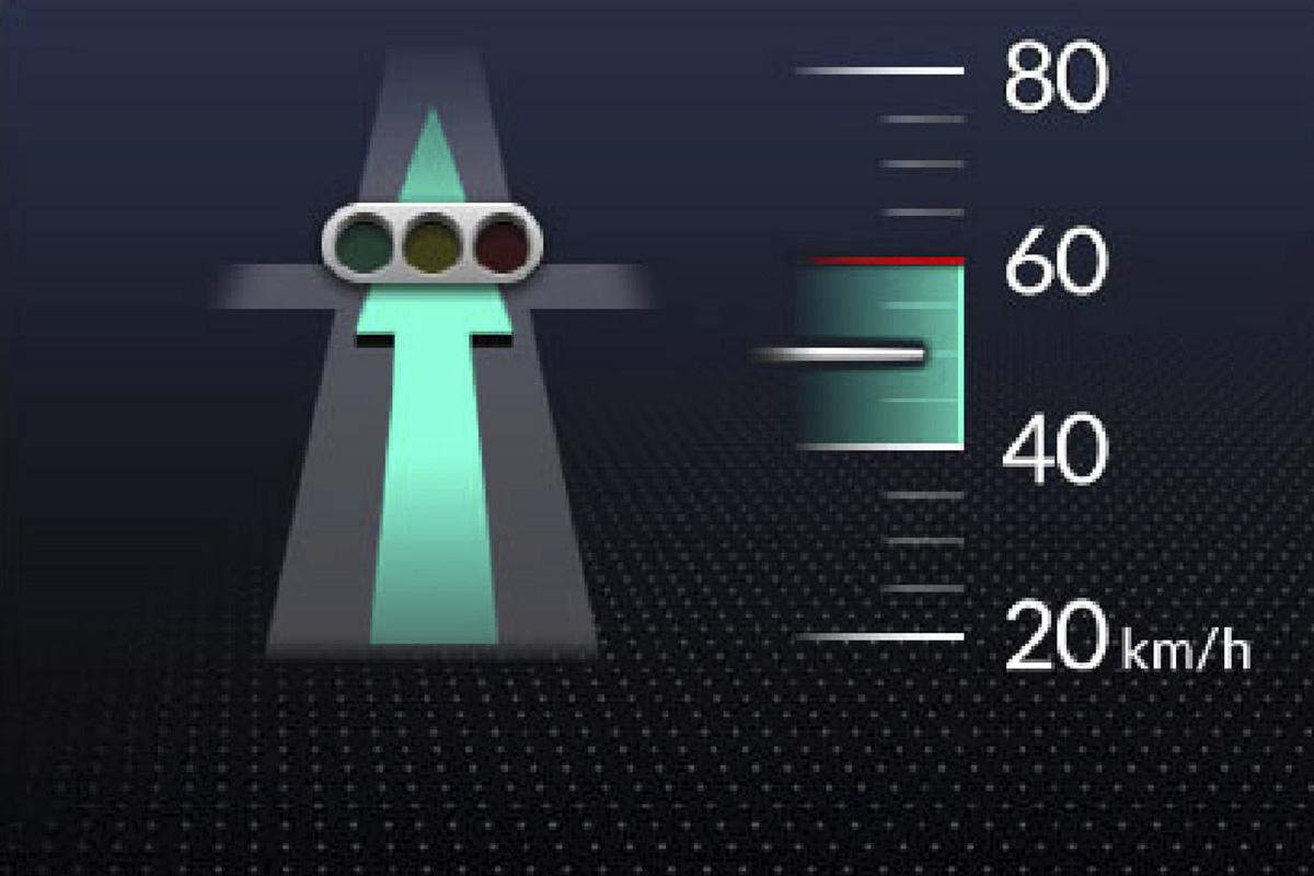 Honda eのメーターに表示される項目