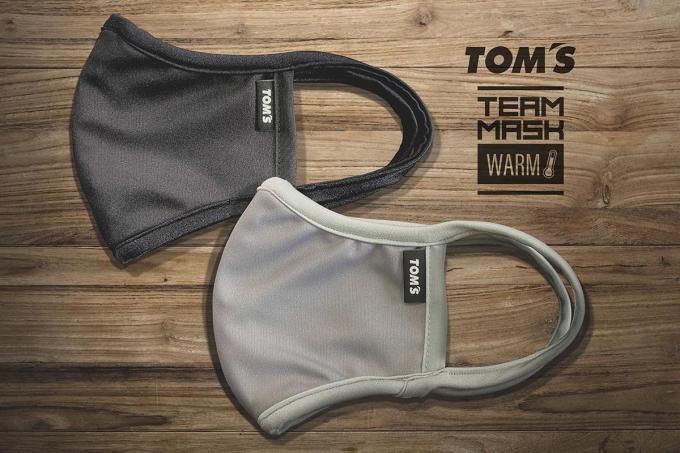 名門トムスのチームマスクに冬用が登場！　吸湿発熱素材で温かく快適に過ごせる仕様に