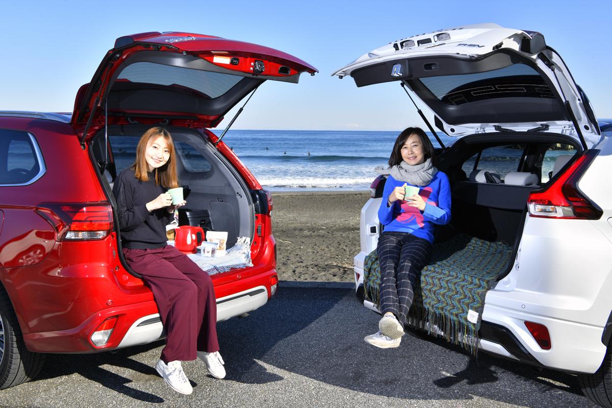 飯田裕子が三菱のPHEV車に試乗 〜 画像106