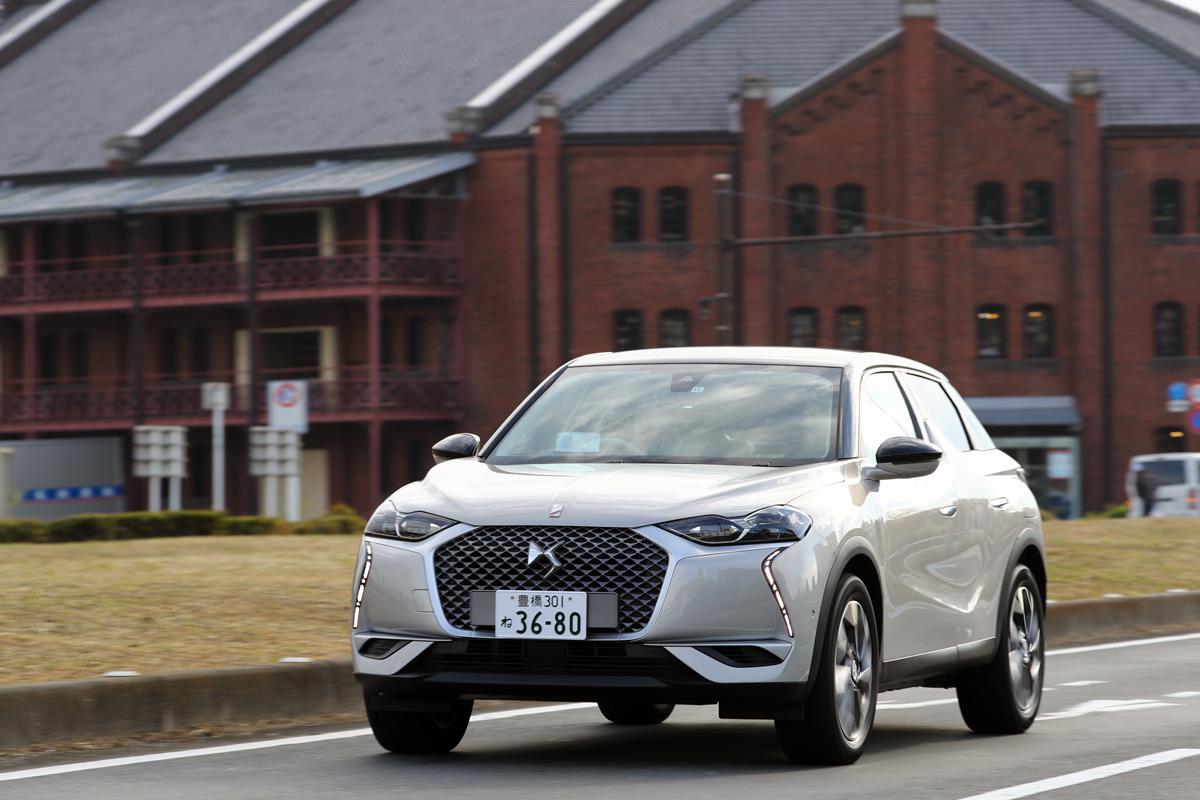 DS 3 CROSSBACK E-TENSEの公道試乗