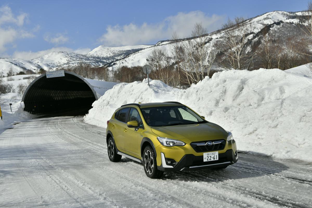 試乗 Subaruイチのおしゃれ番長xv 雪道での 頼れる感 も圧倒的 写真23 Goo 自動車