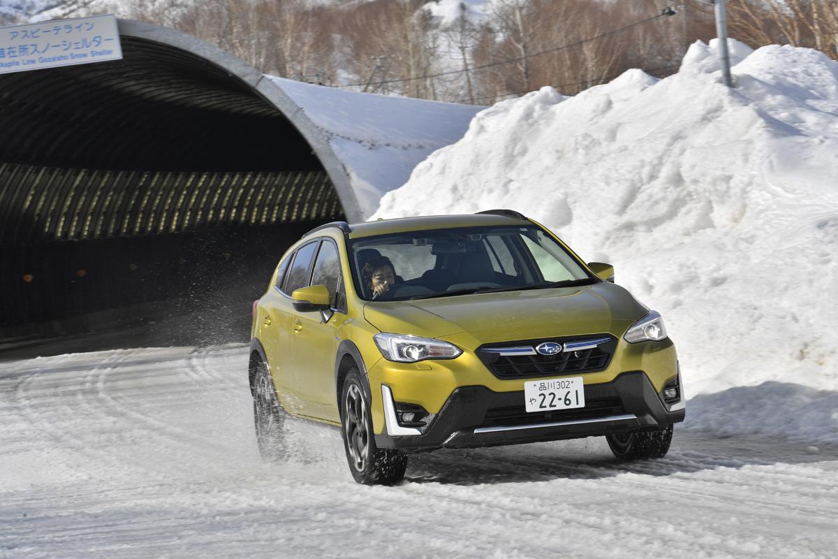 試乗 Subaruイチのおしゃれ番長xv 雪道での 頼れる感 も圧倒的 写真25 Goo 自動車