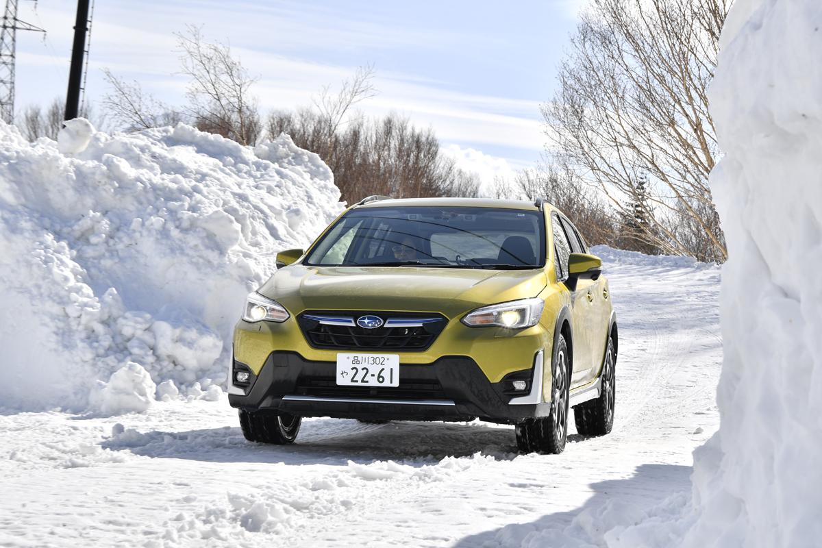 SUBARU XVの圧雪路走行シーン 〜 画像21