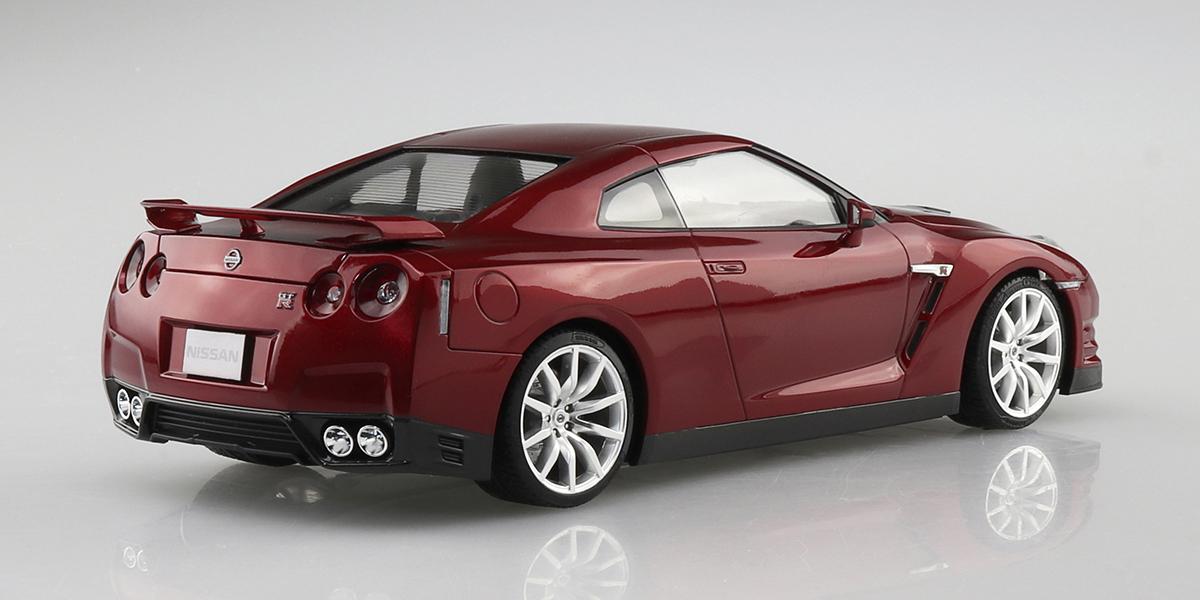 アオシマのプリペイントモデルシリーズ最新作「ニッサン R35 GT-R '14