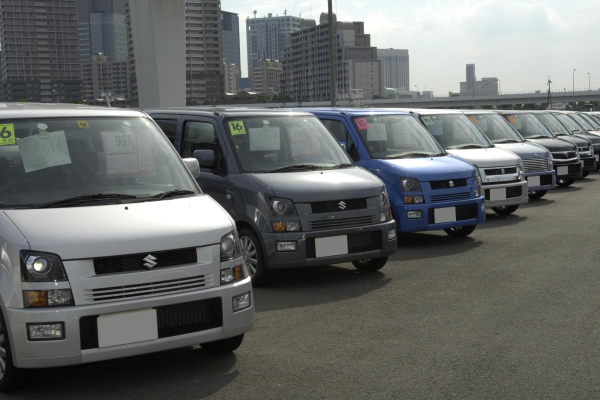 軽自動車の中古車展示 〜 画像11