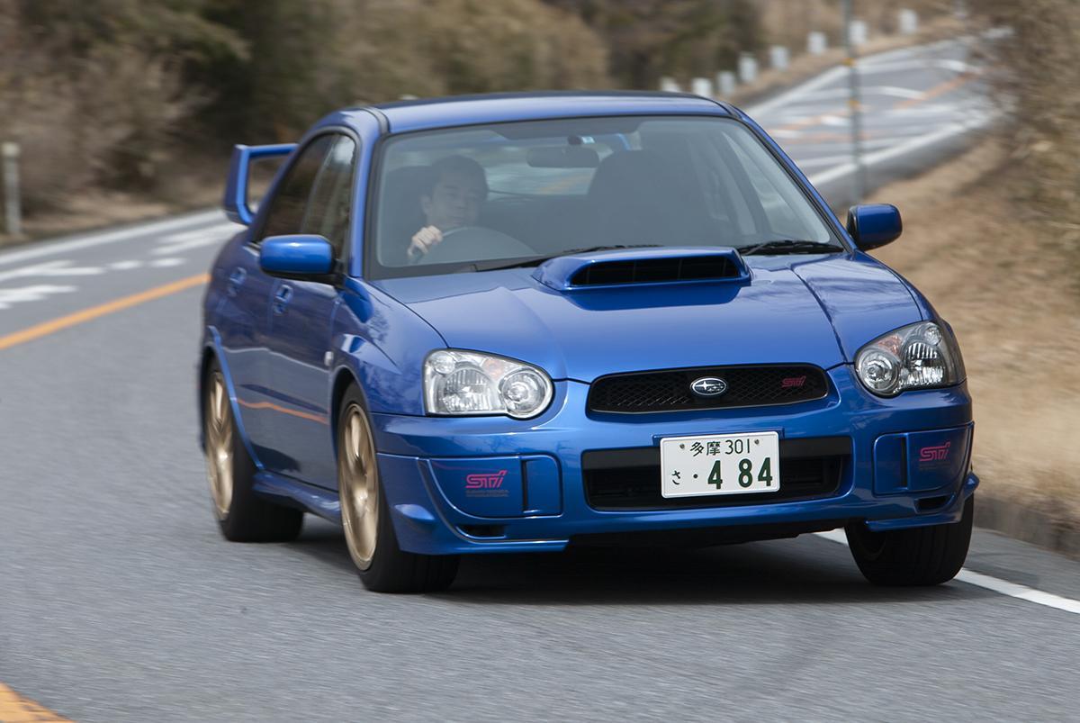 スバル・インプレッサWRX STI（2代目）の走り