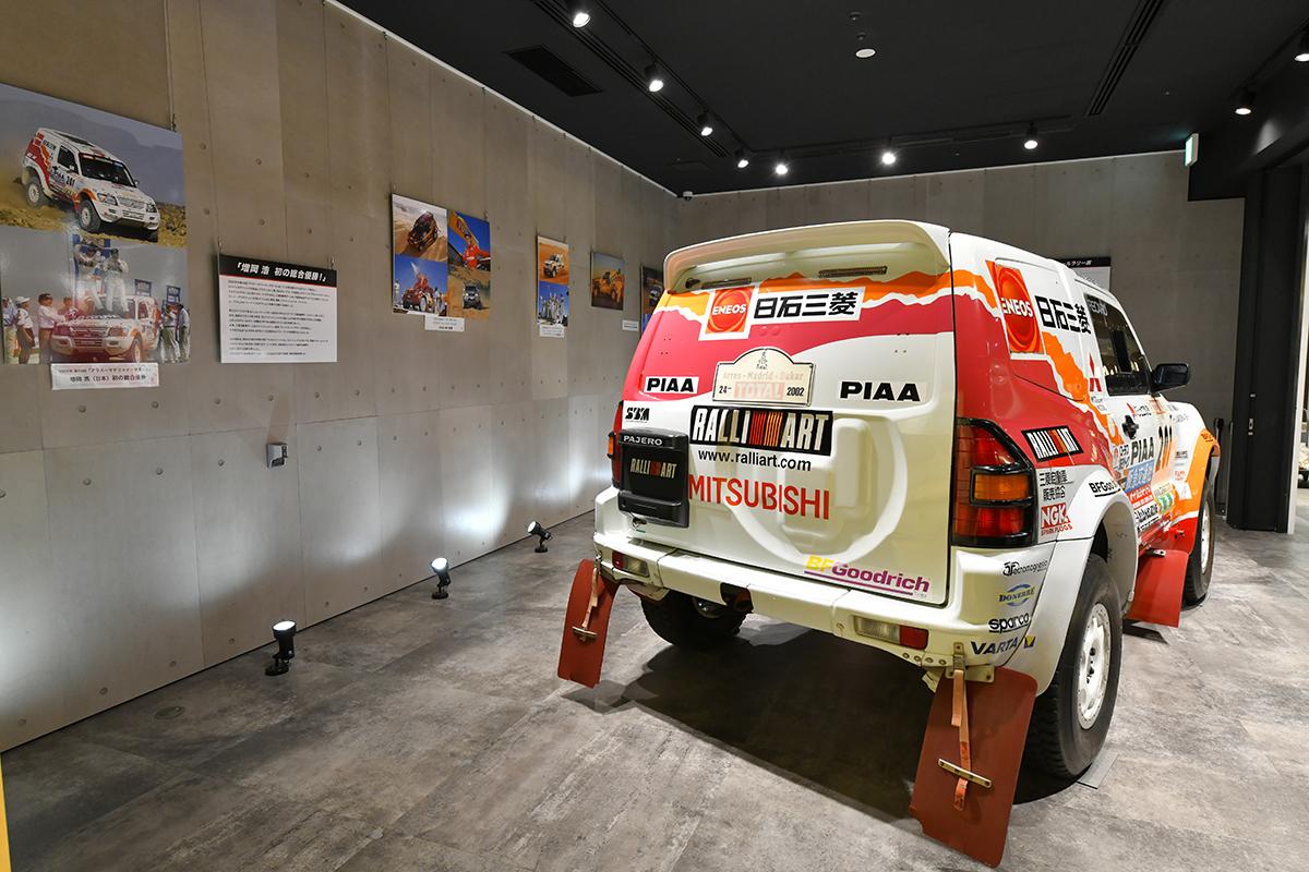 パジェロ 〜 画像6 - ダカールラリーで優勝した本物のパジェロを展示