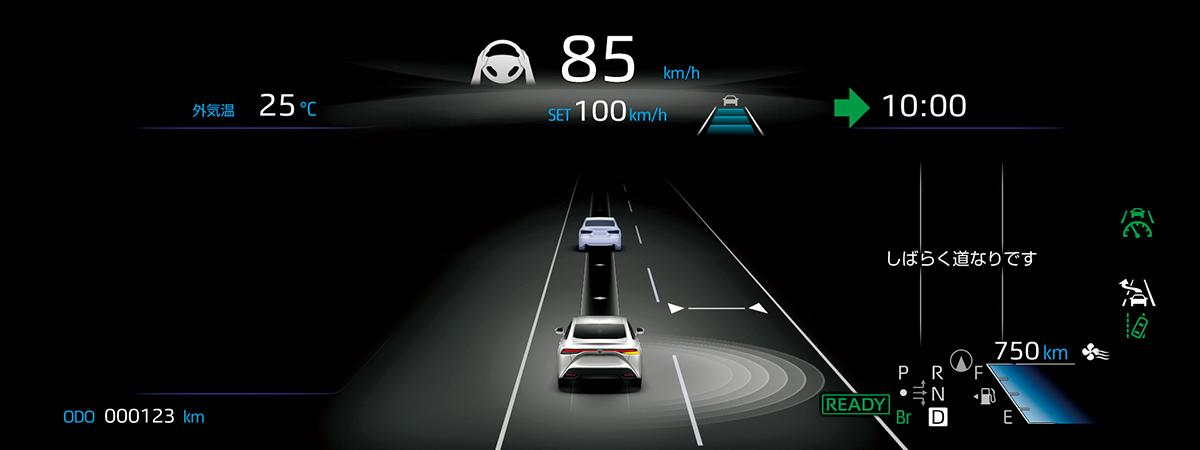 レクサスLSとトヨタMIRAIにAdvanced Drive搭載グレードを追加 〜 画像68