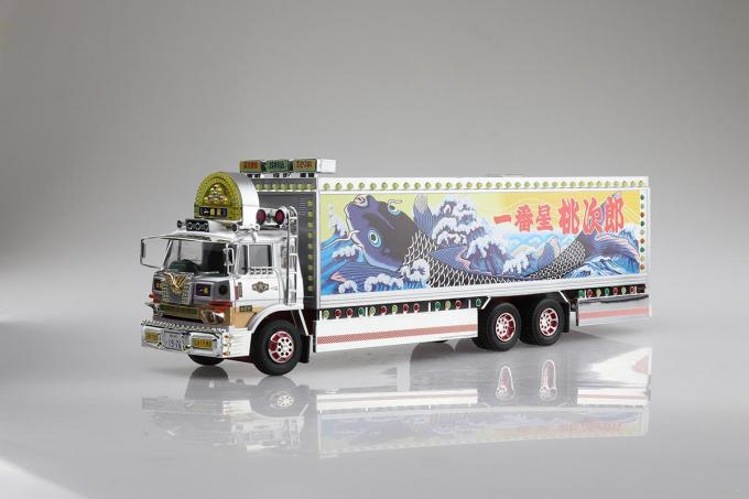 青島文化教材社から人気のトラック野郎RCカー「望郷一番星」仕様が2021年10月に発売！