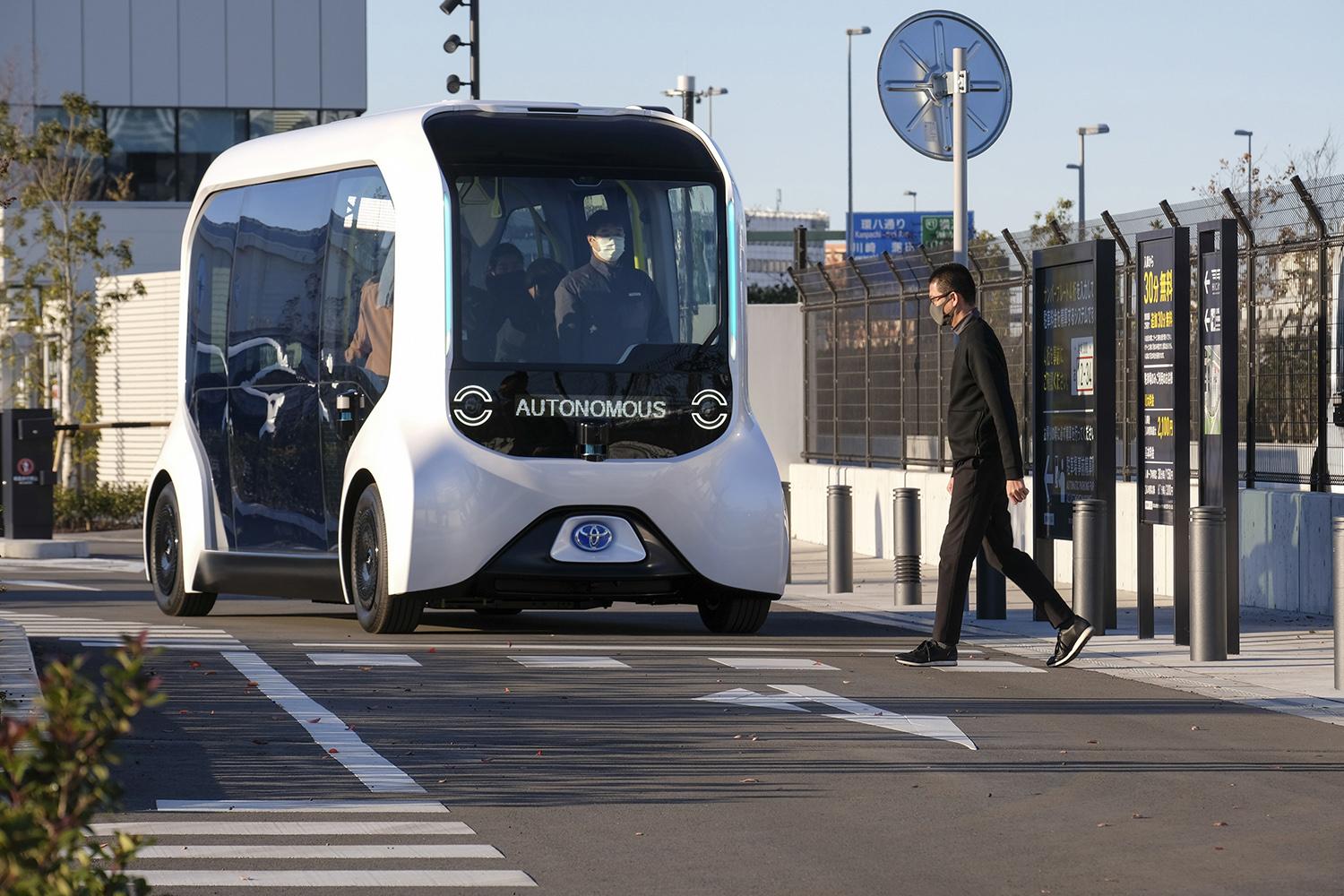 トヨタのe-パレットの自動運転の実証実験 〜 画像4