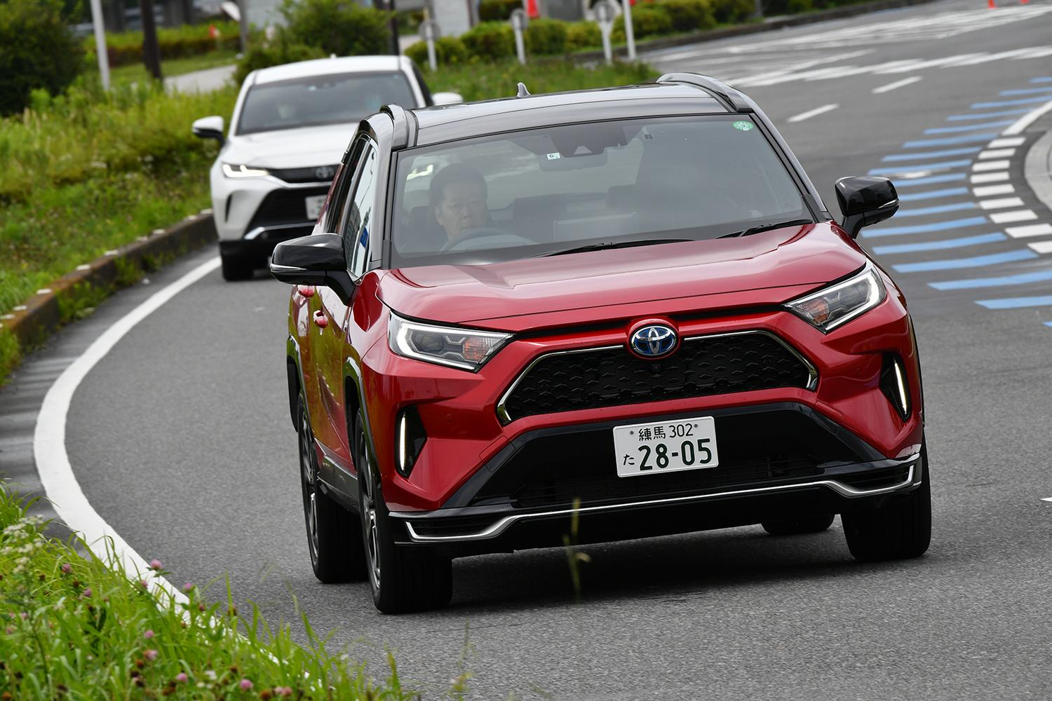 トヨタRAV4 PHVとハリアーの走り 〜 画像2