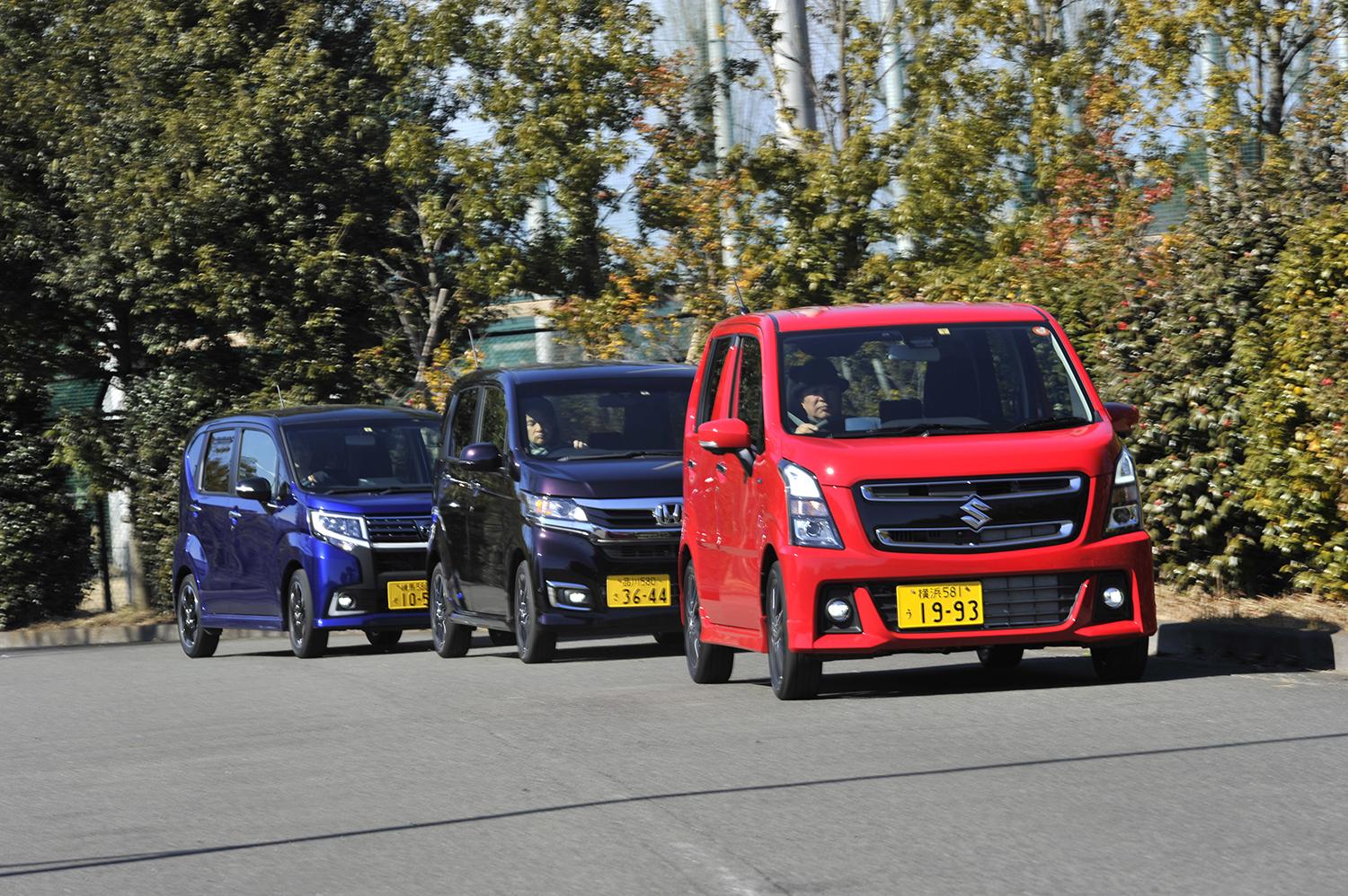 リヤヒンジ式ドアの軽自動車走行イメージ 〜 画像6