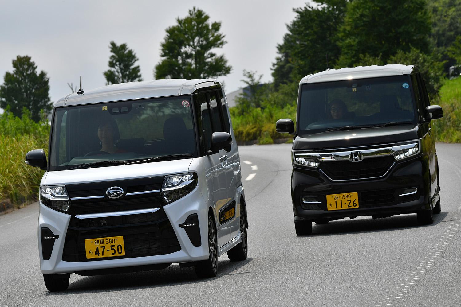 ダイハツ・タントとホンダN-BOXの走り 〜 画像2