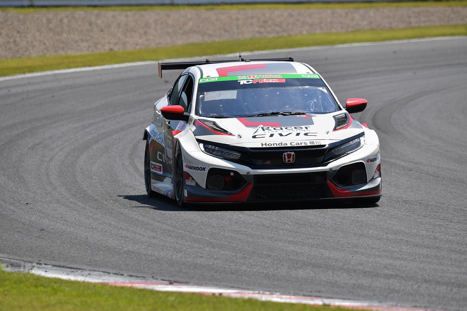 スーパー耐久ST-TCRクラス参戦車両の走行シーン 〜 画像4