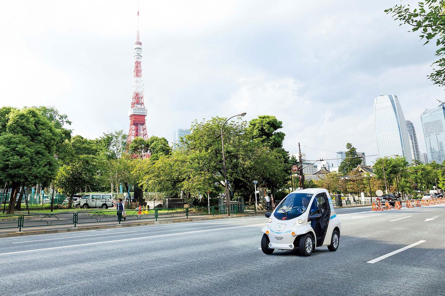 トヨタ・コムスの東京都内走行シーン 〜 画像6