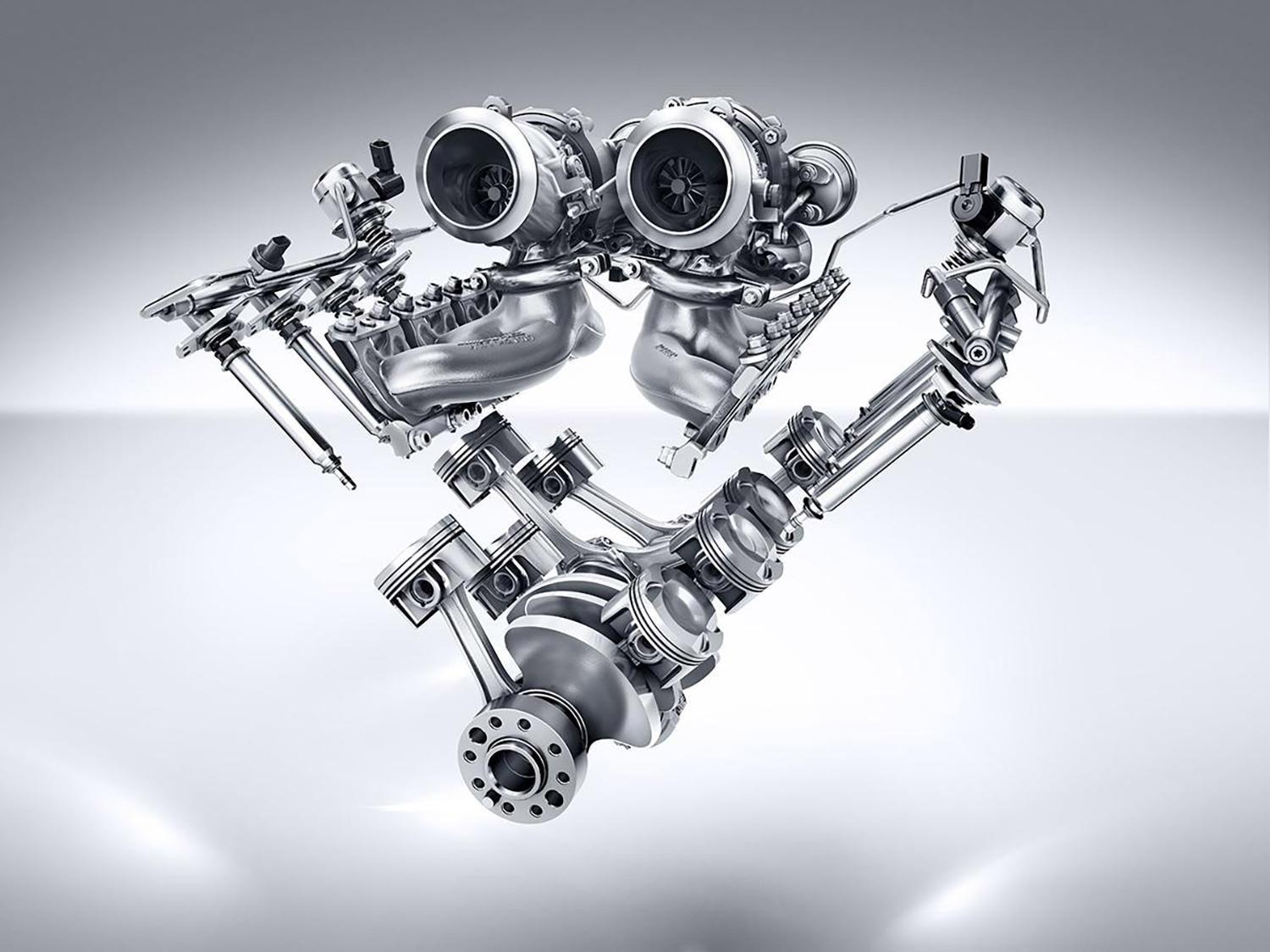 メルセデス・ベンツのターボエンジンのイメージ