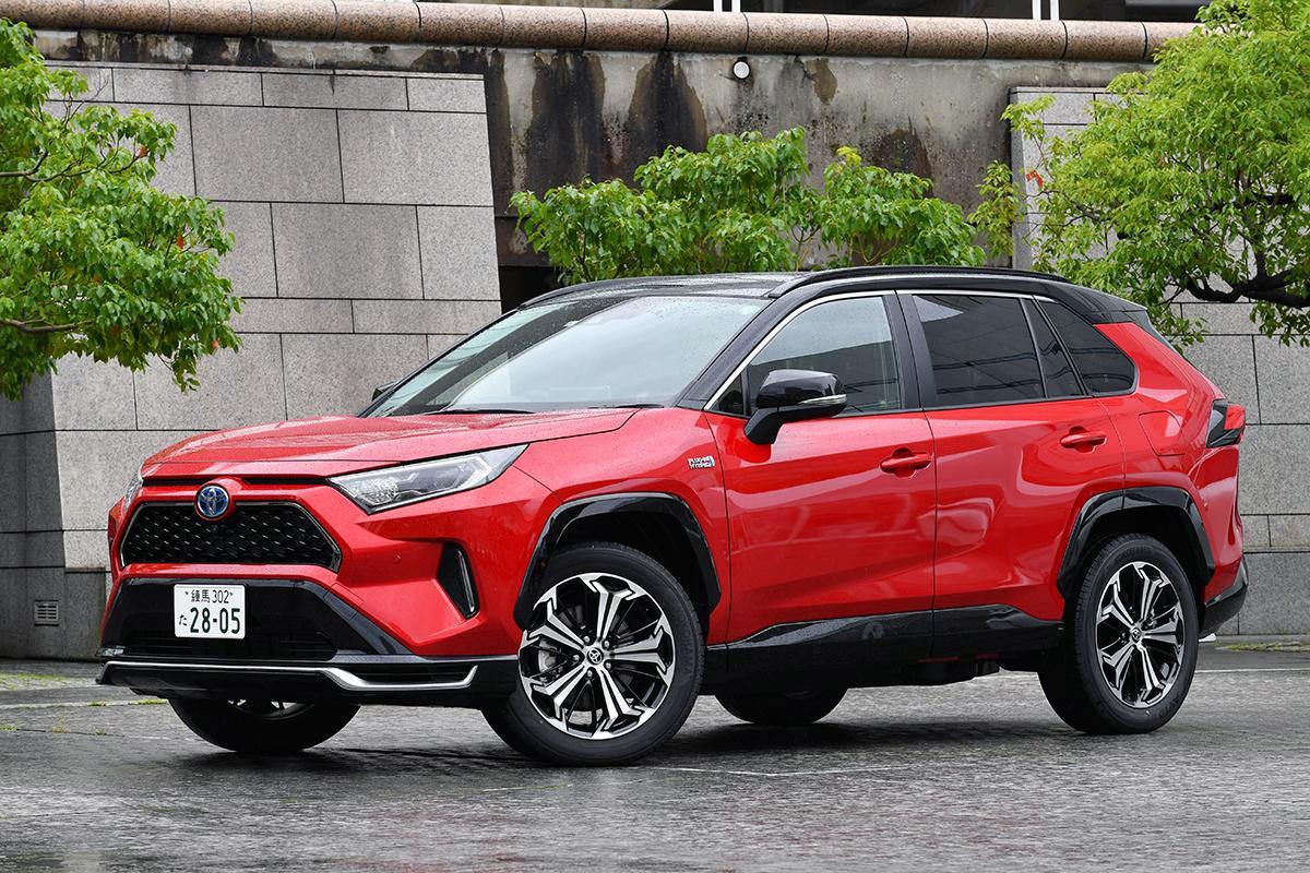 トヨタRAV4 PHEVのフロントスタイリング