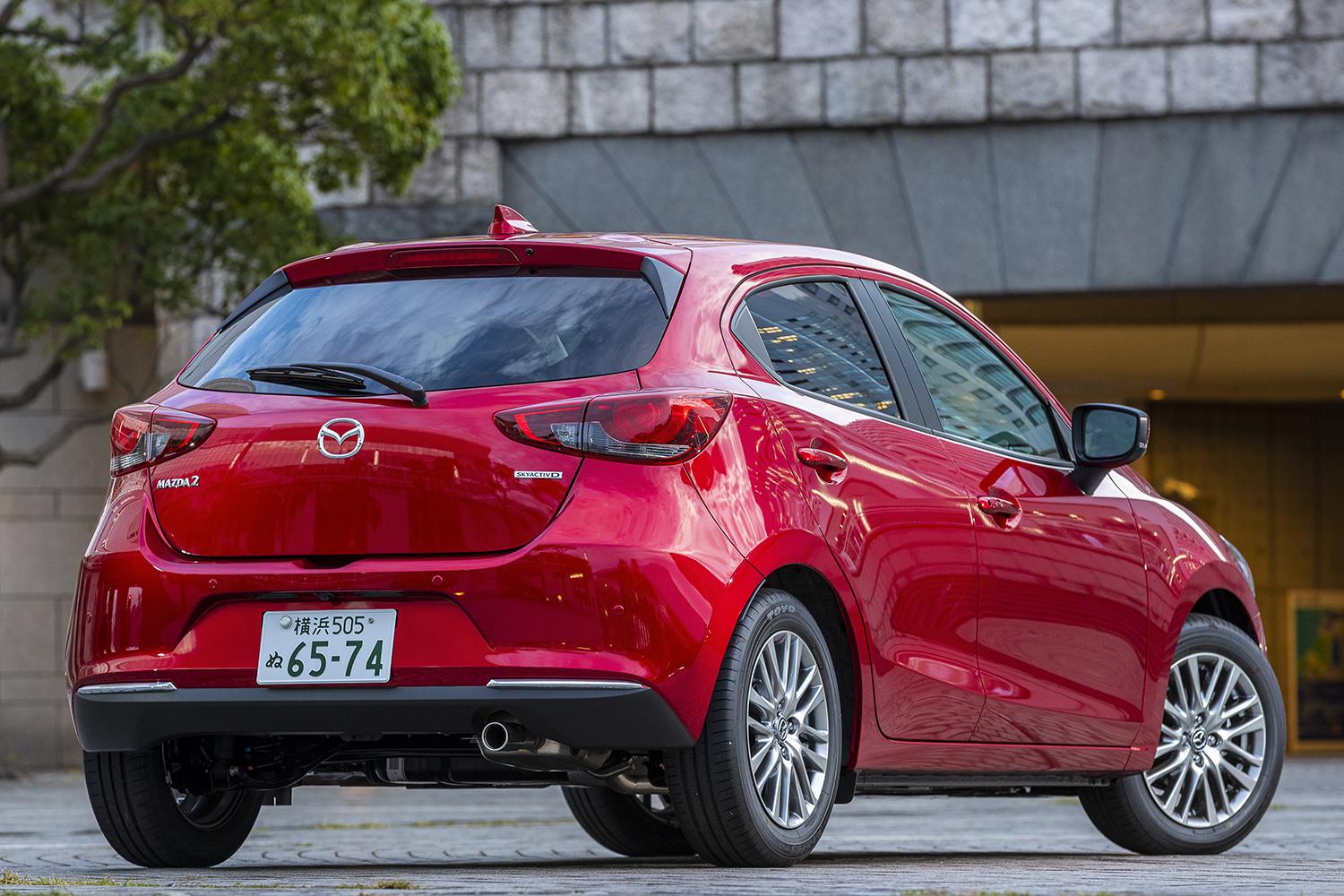 MAZDA2 XDのリヤスタイリング