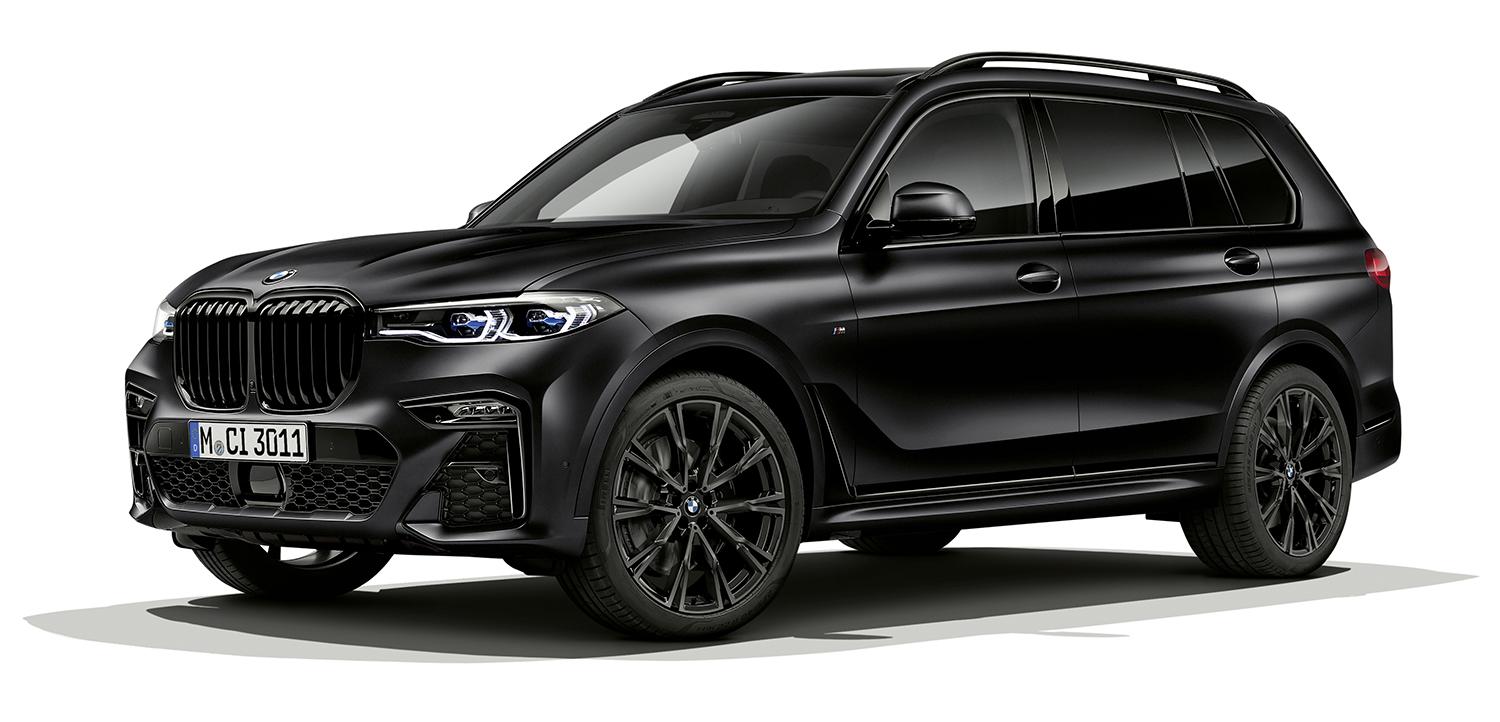 BMW X7 Edition in Frozen Black Metallic