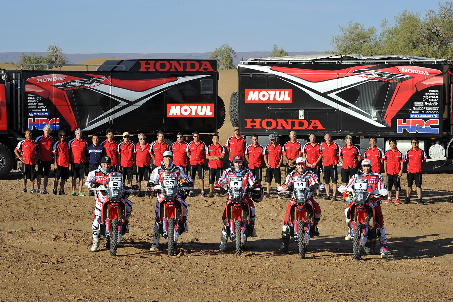 ダカールラリー2014に参戦したTEAM HRC 〜 画像5