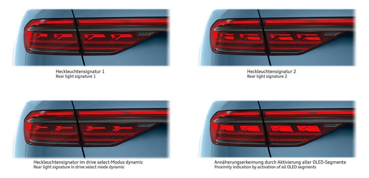 アウディA8のデジタルOLEDリヤライト 〜 画像6