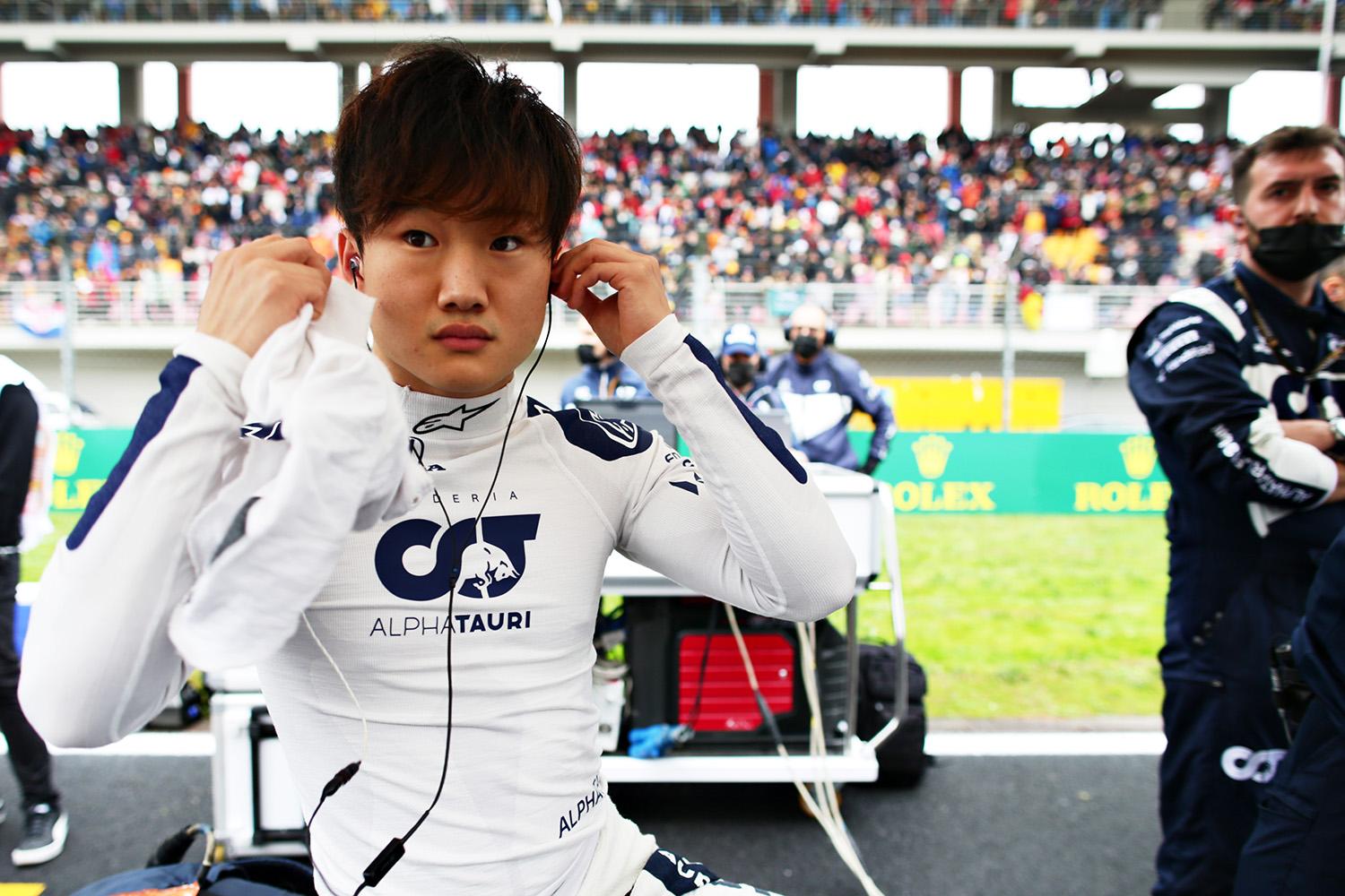 F1ドライバーの角田裕樹選手