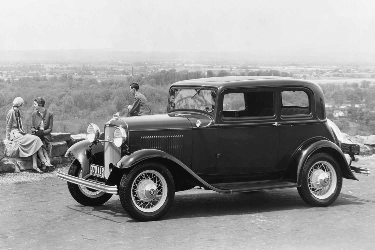 1932年式フォード・モデルBのフロントスタイリング