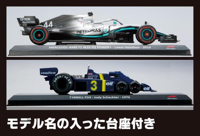 画像ギャラリー 往年のf1マシンをリアルなダイキャスト製ミニカーで楽しめる 隔週刊 ビッグスケール F1 Tm コレクション を 創刊 画像7 自動車情報 ニュース Web Cartop