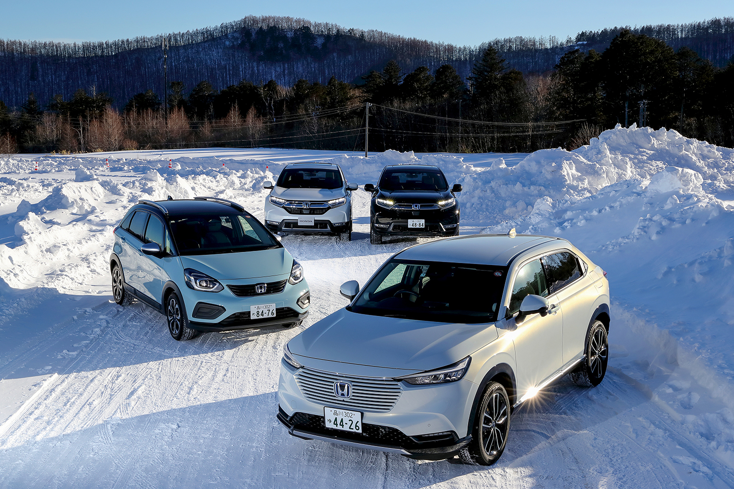 ホンダ車の雪上試乗 〜 画像1