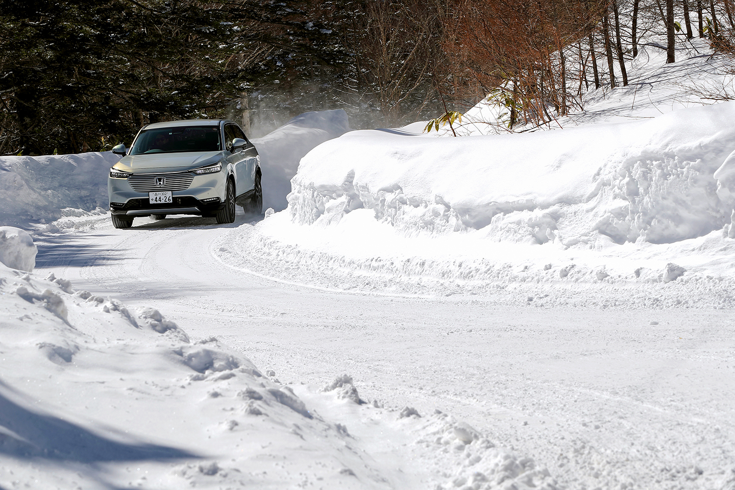 ホンダ車の雪上試乗 〜 画像16