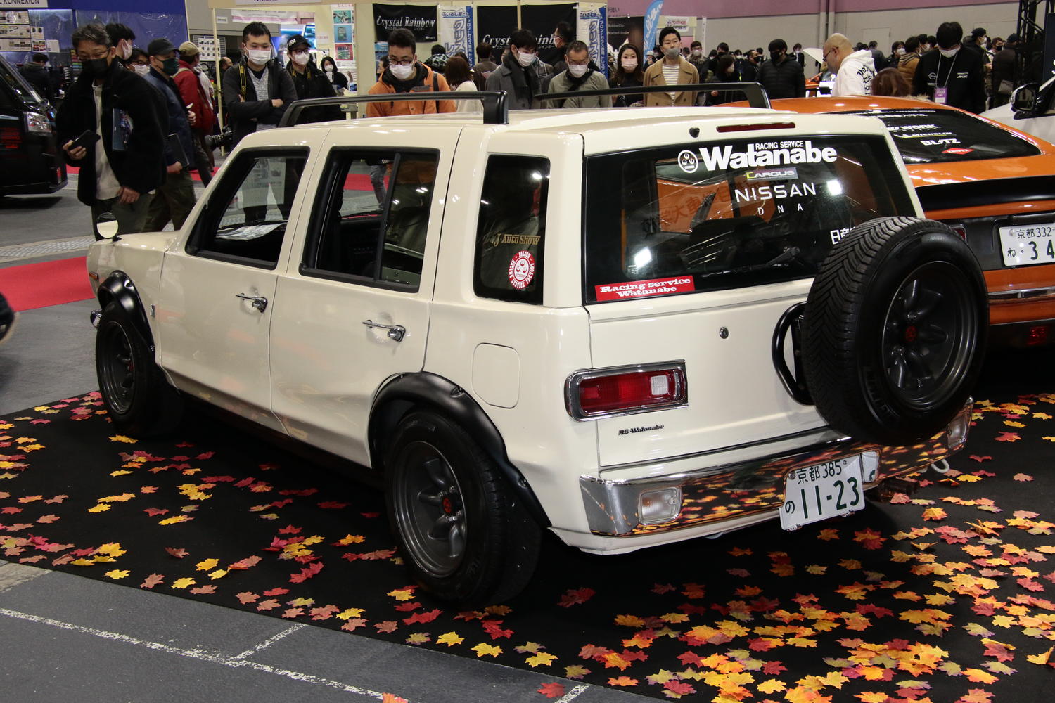 日産京都自動車大学校のラコスカのリヤスタイリング