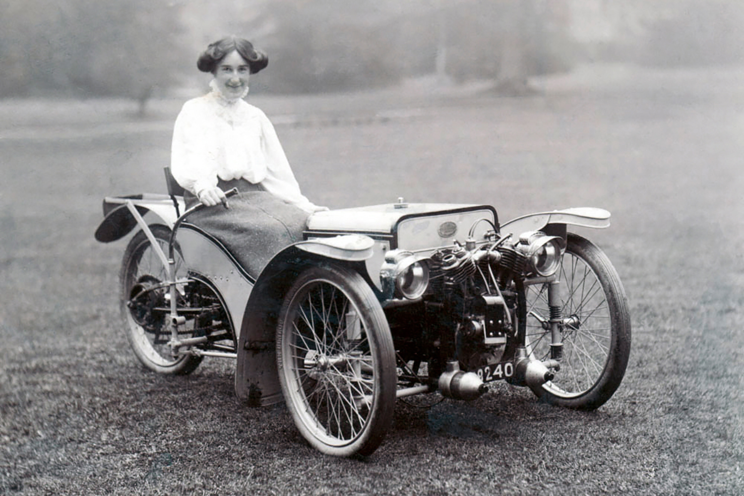 1910年式モーガン・リトルスターのフロントスタイリング