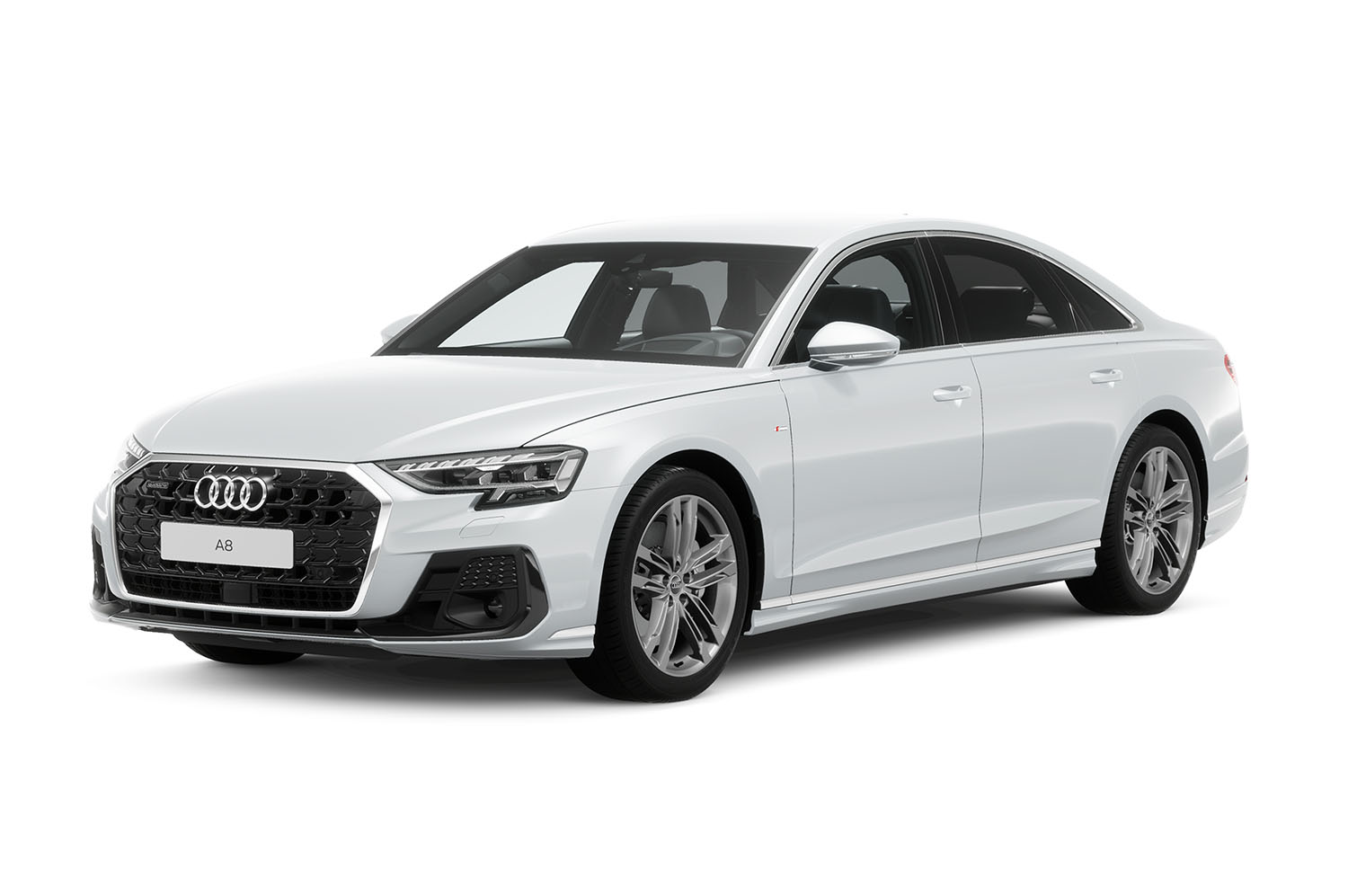 アウディA8 Sライン・スタイリングパッケージ装着車のフロントスタイリング