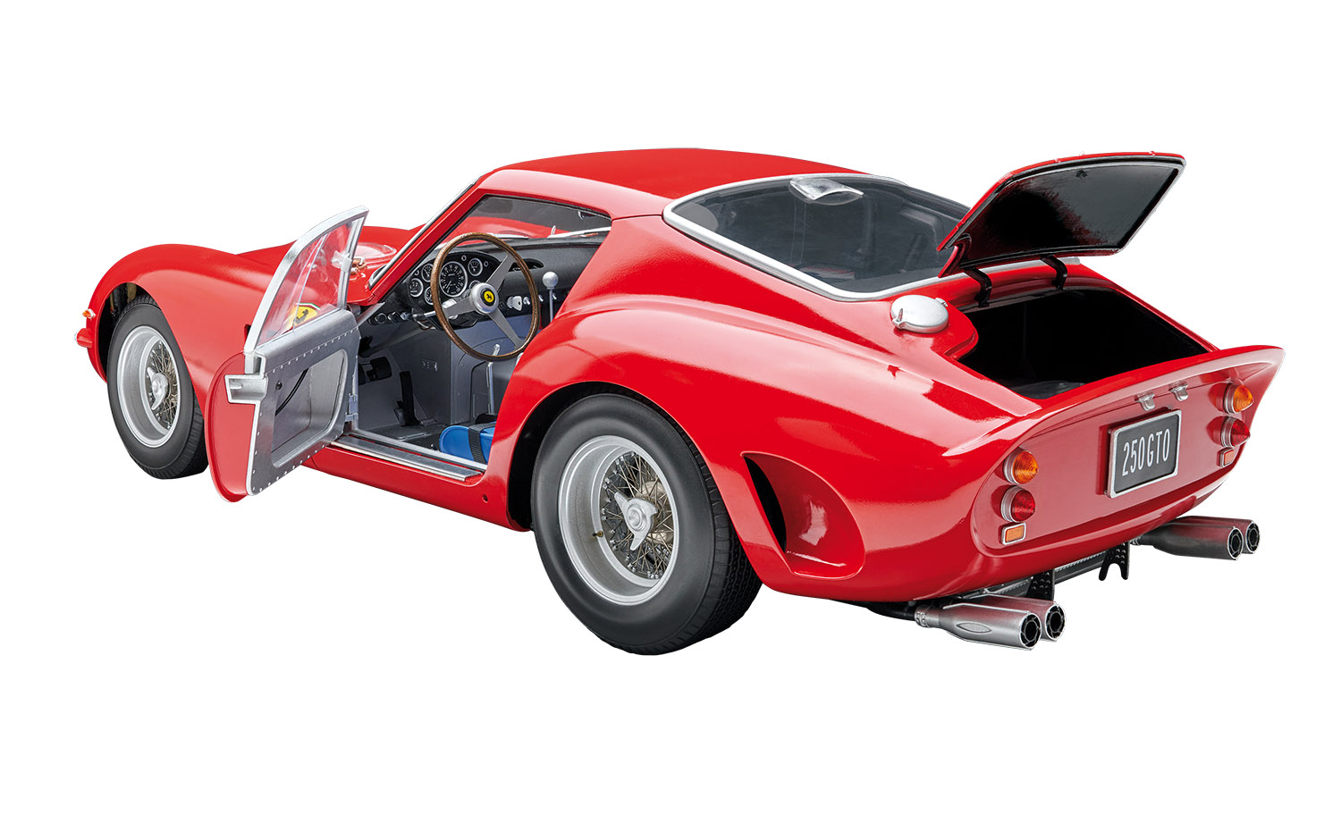 デアゴスティーニ･ジャパンから1/8スケールで組み立てる『フェラーリ 250 GTOをつくる』を発売