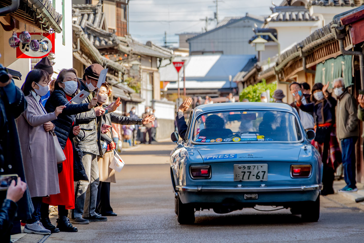 クラシックジャパンラリー2021 門司－神戸に出場したアルファロメオGT1600ジュニアのリヤスタイリング 〜 画像44