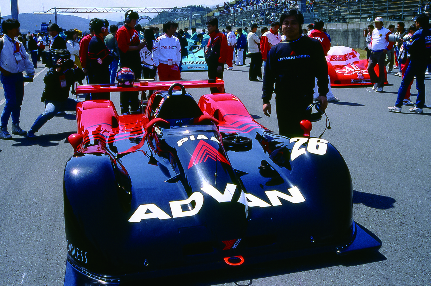その速さとカラーリングに憧れた印象深い「ADVAN」カラーのレースマシン