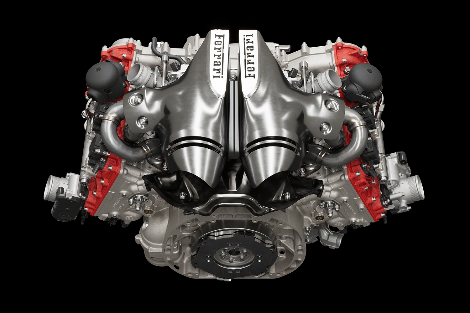 フェラーリ296GTBのV6エンジン
