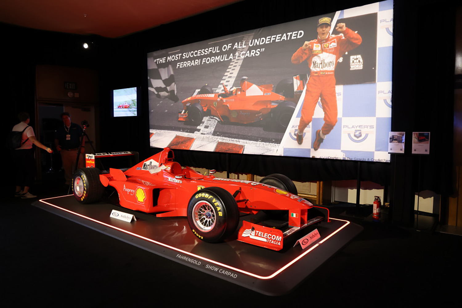 フェラーリF1のF300フロントスタイリング