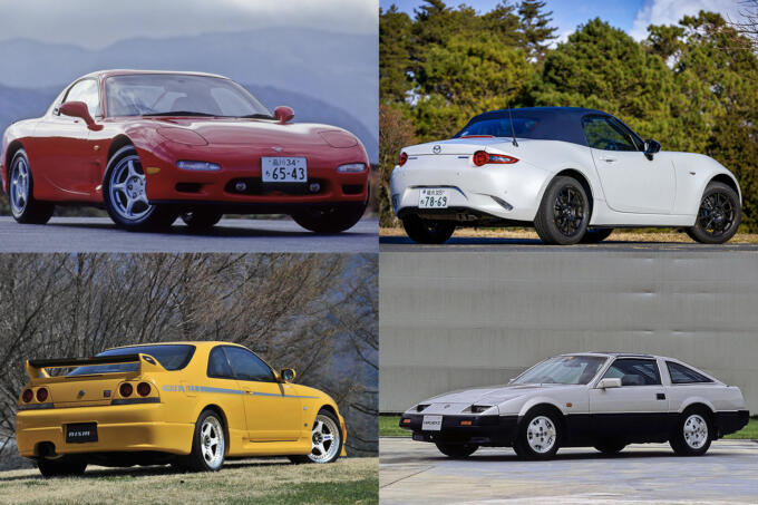 GT-Rにロードスター！　超絶人気のスポーツカー４台の歴代モデルでプロが選ぶベストバイは何代目？